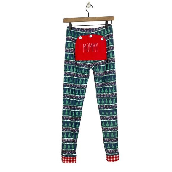 Sugar Bee Boutique | Christmas Tree & Candy Cane Mommy Skinny Leg Pajama Set - Picture 9 of 13